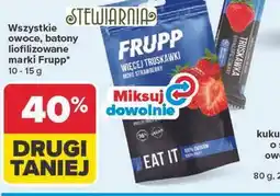Carrefour Wszystkie owoce, batony liofilizowane marki Frupp oferta