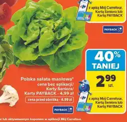 Carrefour Polska sałata masłowa oferta