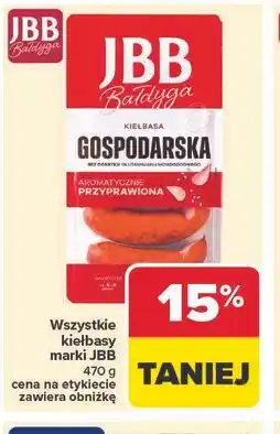 Carrefour Kiełbasy marki JBB oferta