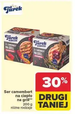 Carrefour Ser camembert na ciepło na grill 200 g różne rodzaje oferta