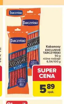Carrefour Kabanosy Exclusive Tarczyński oferta