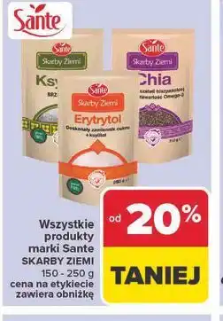 Carrefour Wszystkie produkty marki Sante SKARBY ZIEMI oferta