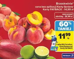 Carrefour Brzoskwinie oferta