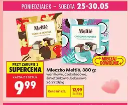 Biedronka Mleczko Meltié czekoladowe oferta