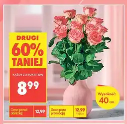 Biedronka Bukiet róż wysokość 40cm oferta