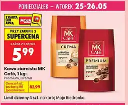 Biedronka Kawa ziarnista MK Café oferta