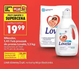 Biedronka Proszek do prania Lovela do kolorów oferta