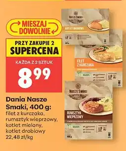 Biedronka Danie kotlet mielony Nasze Smaki oferta