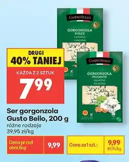 Biedronka Ser gorgonzola Gusto Bello Piccante oferta