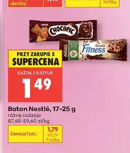 Biedronka Baton Nestlé Fitness oferta