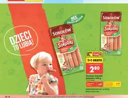 Biedronka Parówki Sokoliki Sokołów drobiowo-cielęce oferta