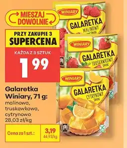 Biedronka Galaretka Winiary malinowa oferta