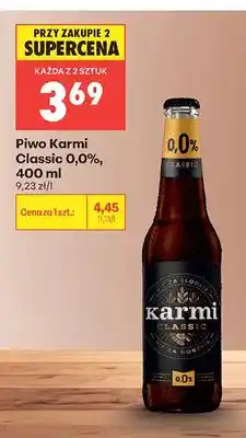 Biedronka Piwo bezalkoholowe Karmi Classic 0,0% oferta