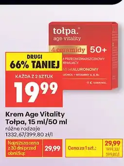 Biedronka Krem Age Vitality Tołpa oferta