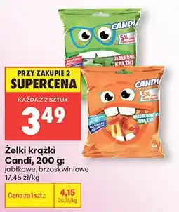 Biedronka Żelki krążki Candi jabłkowe oferta