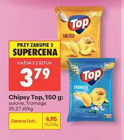 Biedronka Chipsy Top solone oferta