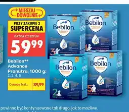Biedronka Mleko modyfikowane Bebilon Advance Pronutra 2 oferta