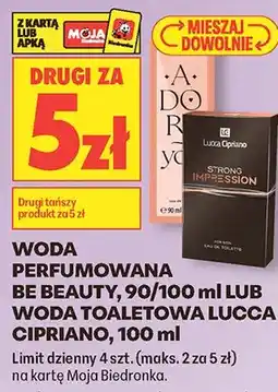 Biedronka Woda perfumowana Be Beauty oferta