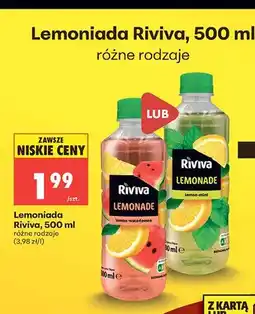 Biedronka Lemoniada Riviva lemon-watermelon oferta