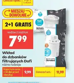 Biedronka Wkład do dzbanków filtrujących Dafi oferta