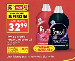 Biedronka Płyn do prania Perwoll Black Detergent 40 prań oferta