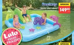 Biedronka Wodny plac zabaw ze zjeżdżalnią Bestway 240x206x86cm oferta