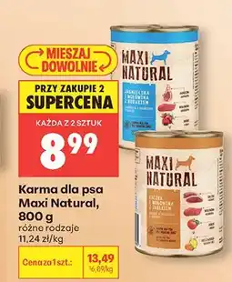 Biedronka Karma dla psa Maxi Natural oferta