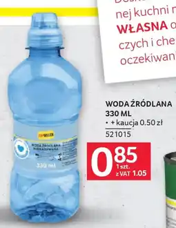 Selgros Topseller Woda źródlana niegazowana oferta
