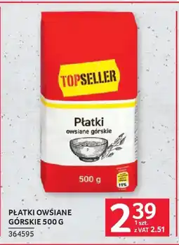 Selgros Topseller Płatki owsiane górskie oferta