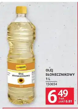 Selgros Topseller Olej słonecznikowy oferta