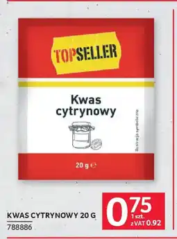Selgros Topseller Kwas cytrynowy oferta