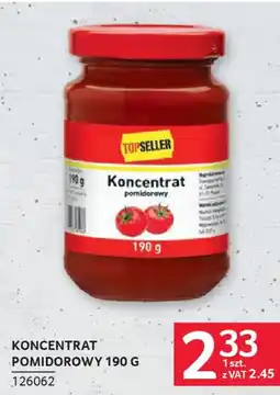Selgros Topseller Koncentrat pomidorowy oferta