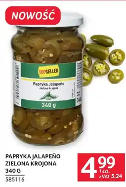 Selgros Topseller Papryka Jalapeño zielona krojona oferta