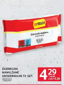 Selgros Topseller Ściereczki nawilżane uniwersalne oferta