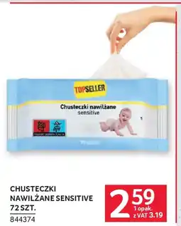 Selgros Topseller Chusteczki nawilżane sensitive oferta