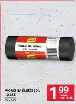 Selgros Topseller Worki na śmieci oferta
