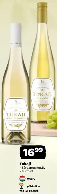 Tokaji Sárgamuskotály / Furmint