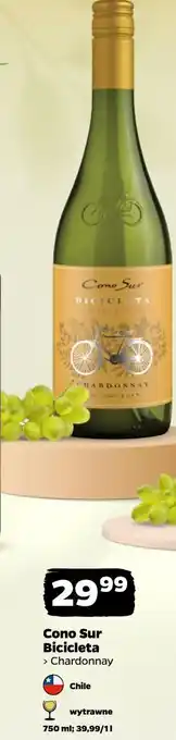 Netto Wino białe Cono Sur Bicicleta Chardonnay oferta