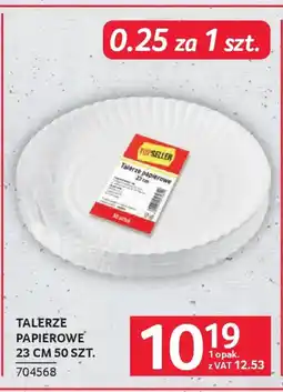 Selgros Topseller Talerze papierowe oferta