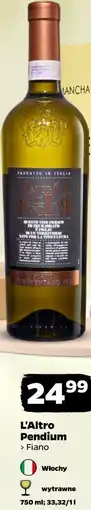 Netto Wino białe L'Altro Pendium Fiano oferta