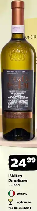 Netto Wino białe L'Altro Pendium Fiano oferta