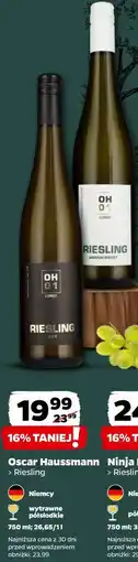 Netto Oscar Haussmann Riesling oferta