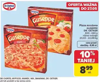 Carrefour Pizza mrożona GUSEPPE DR. OETKER oferta
