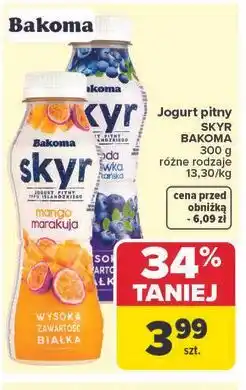 Carrefour Jogurt pitny SKYR BAKOMA oferta