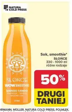 Carrefour Sok, smoothie SŁOŃCE oferta
