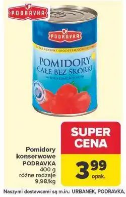 Carrefour Pomidory konserwowe PODRAVKA oferta