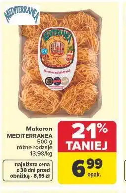Carrefour Makaron MEDITERRANEA oferta