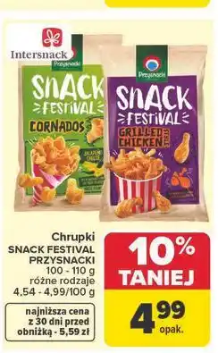 Carrefour Chrupki SNACK FESTIVAL PRZYSNACKI oferta