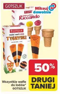 Carrefour Wszystkie wafle do lodów GOTSZLIK oferta