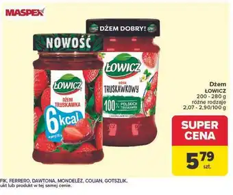 Carrefour Dżem ŁOWICZ oferta